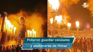 Show de fuegos artificiales y lanzallamas así fue el regreso de Rammstein a suelo mexicano [upl. by Tannenwald813]