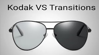 Kodak Photo Chromatic Vs Crizal Transitions Lenses [upl. by Yalonda]