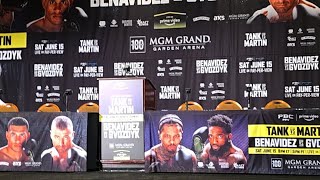 LIVE Tank Davis vs Frank Martin post fight press conference [upl. by Rojas560]