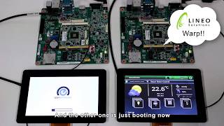 Warp for Embedded Linux Quick Boot Solution on Advantech iMX6 Qseven Board [upl. by Graces]