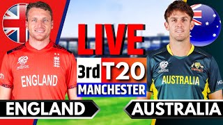 England vs Australia 3rd T20  Live Cricket Match Today  ENG vs AUS Live Match Today  AUS vs ENG [upl. by Champ597]