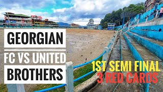 Full Vlog 3 Red Cards ♦️ Fight 😞 🔥 UB vs Georgian FC [upl. by Lav554]