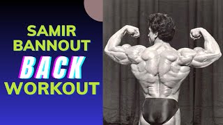 Samir Bannout Back Workout  Chris Dickerson Workout Routine  Old School Bodybuilding [upl. by Mears]