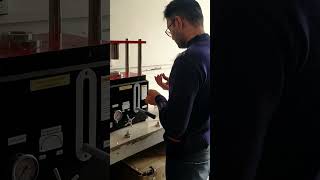 Working on Hydraulic Press Machine in Hindi Coin Cell Crimper Crimping Machine Tablet pressmachine [upl. by Nyltiac825]