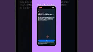 Facebook Twofactor Setup for iPhone [upl. by Asseniv]