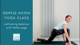 Hatha yoga for balance [upl. by Early]