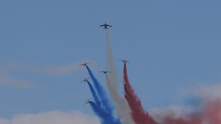 Meeting Aérien GapTallard  Patrouille de France  Display 4K [upl. by Lemmor]