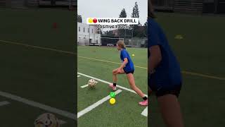 Wingback drill 🟡🔴 positive touches [upl. by Sherwin]