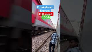 Ernakulam Express full speed 150hfollower haighlight train trending reel [upl. by Frederico]