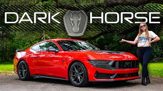 2024 Ford Mustang Dark Horse Review The Mustang Goes Emo [upl. by Mareah]