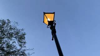 This is the old Lamp post I found in Maidenhead ￼and a GWR train passing over the sounding arch ￼ [upl. by Kazimir]