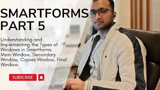 75 Types of Windows in Smartforms [upl. by Quintessa]