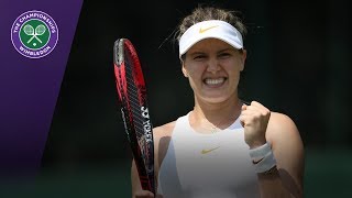 Eugenie Bouchards interview after qualifying for the main draw [upl. by Ahscrop]