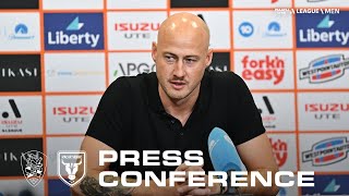 Ruben Zadkovich  Press Conference  Brisbane Roar vs Macarthur FC [upl. by Lilahk]