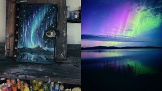 Magical Northern Lights  Capturing and Painting the Aurora in Norway’s Wilderness Ep 10 [upl. by Tivad]