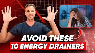 Overcome Chronic Fatigue 10 Energy Drainers amp How to Avoid Them [upl. by Anivol]