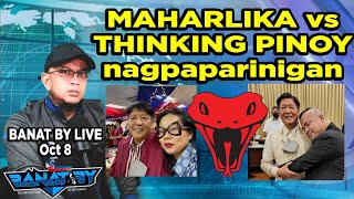 MAHARLIKA vs THINKING PINOY nagpaparinigan [upl. by Reerg]