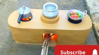 🔵STYLE 3 ON HOW TO USE CLAY SOIL FOR STOVE MODELLING ♨️watch until the end [upl. by Rozelle]