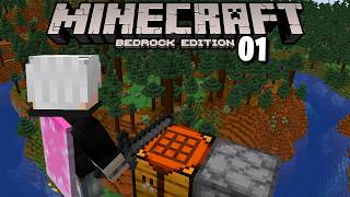 NOVA SÉRIE SURVIVAL no MINECRAFT BEDROCK 121 1 [upl. by Leandro]