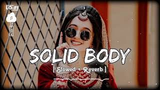 Solid Body Lofi Song Slowed  Reverb Sheenam Katlic Raju Punjabi Haryanvi Song lofi 3dsong [upl. by Euhc]