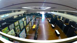 2019 AZ Quilt Show  Time Lapse of Set Up [upl. by Llehctim]