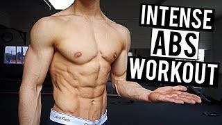 Intense Abs Workout Routine  10 Mins Shredded Abs [upl. by Anelad872]