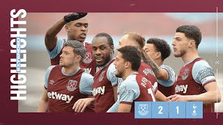 EXTENDED HIGHLIGHTS  WEST HAM UNITED 21 TOTTENHAM HOTSPUR [upl. by Koblick401]