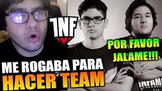 BENJAZ cuenta como KINGTEKA le rogaba para hacer equipo y explica porque fracaso en INVICTUS GAMING [upl. by Etteyafal135]