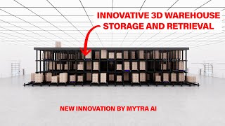 Introducing new 3D ASRS warehousing automation by Mytra [upl. by Ehudd]