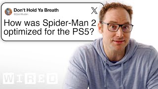 Marvel’s SpiderMan 2 Director Answers Video Game Questions From Twitter  Tech Support  WIRED [upl. by Nylkaj124]