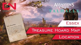 AC Valhalla Essex Treasure Hoard Map Location amp Solution [upl. by Ahsatal]