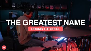 The Greatest Name  Winning Team  Planetshakers Official Drums Tutorial Video [upl. by Einial]