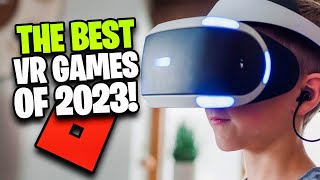 21 BEST Roblox VR Games 2023 [upl. by Alveta]