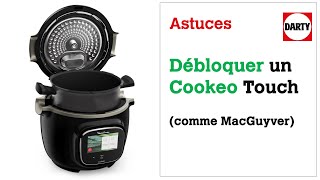 Comment débloquer le couvercle du Cookeo Touch qui ne souvre plus [upl. by Alilahk]