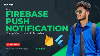 Flutter Push Notification Using Firebase [upl. by Laine]