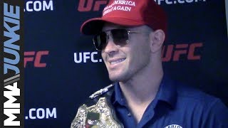 UFC on ESPN 5 Colby Covington reflects on Twitter spat with Ben Askren Tyron Woodley [upl. by Polash]