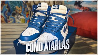 COMO ATAR JORDAN 1 HIGH EN 2024 La forma correcta How to LACE JORDAN 1 HIGH [upl. by Adym145]