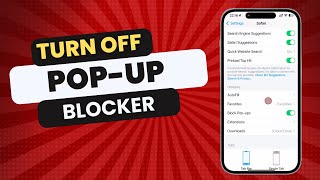 How To Turn Off PopUp Blocker on iPhone [upl. by Etnahs]