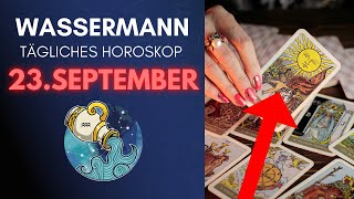 Kommt eine Veränderung 😨😱 Horoskop  Wassermann  23September 2022 [upl. by Claudio]