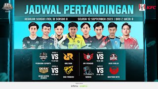 🔴 LIVE  MDL ID S8  Regular Season  Hari 2 Minggu 8 [upl. by Niveg]