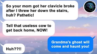 【Apple】My dad constantly abuses my mom One day he’s scared stammering “It’s grandma’s ghost” [upl. by Burnley790]