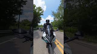 Using a 360 Camera on a Motorcycle cfmoto450SS [upl. by Julia729]