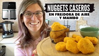 NUGGETS CASEROS en MAMBO Cecotec y FREIDORA de AIRE [upl. by Golub122]