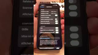 iOS16  corriger les objectifs de liphone [upl. by Deck]