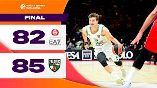 Second Largest Comeback 27 to Victory  Milan  Zalgiris  BASKETBALL HIGHLIGHTS R4 202425 [upl. by Esylla]