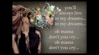 Steelheart  Mama Dont You Cry  Lyrics [upl. by Ayar]