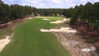 Pinehurst No 2 Flyover Series Hole 3 [upl. by Nnayr]