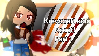 Krewcraft kids react  Part 1  ItsFunneh Gachaclub [upl. by Clymer]