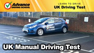 UK Manual Driving Test Replica 2024 full route with SatNav [upl. by Notsirhc848]