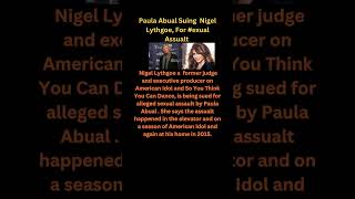 Paula Abdul is suing Nigel Lythgoe paulaabdul fact news [upl. by Ferino]